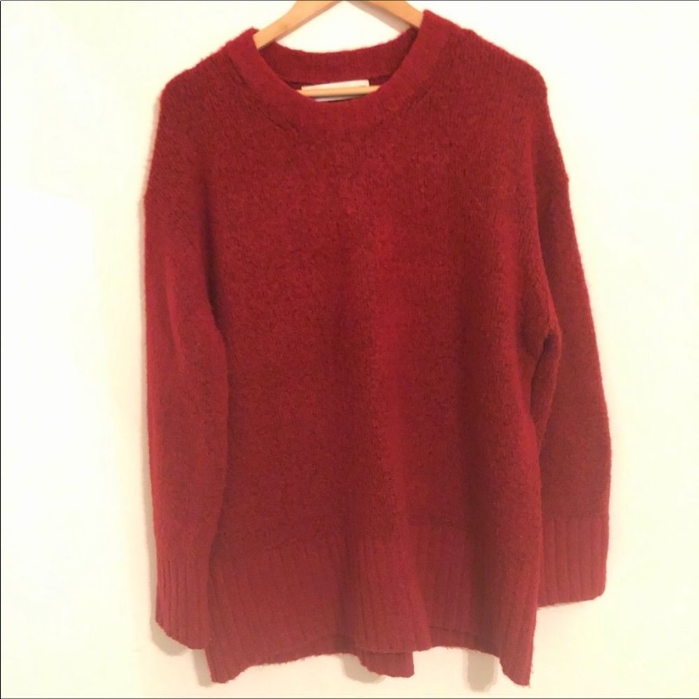 Zara Super Soft & Comfy Knit Red Sweater